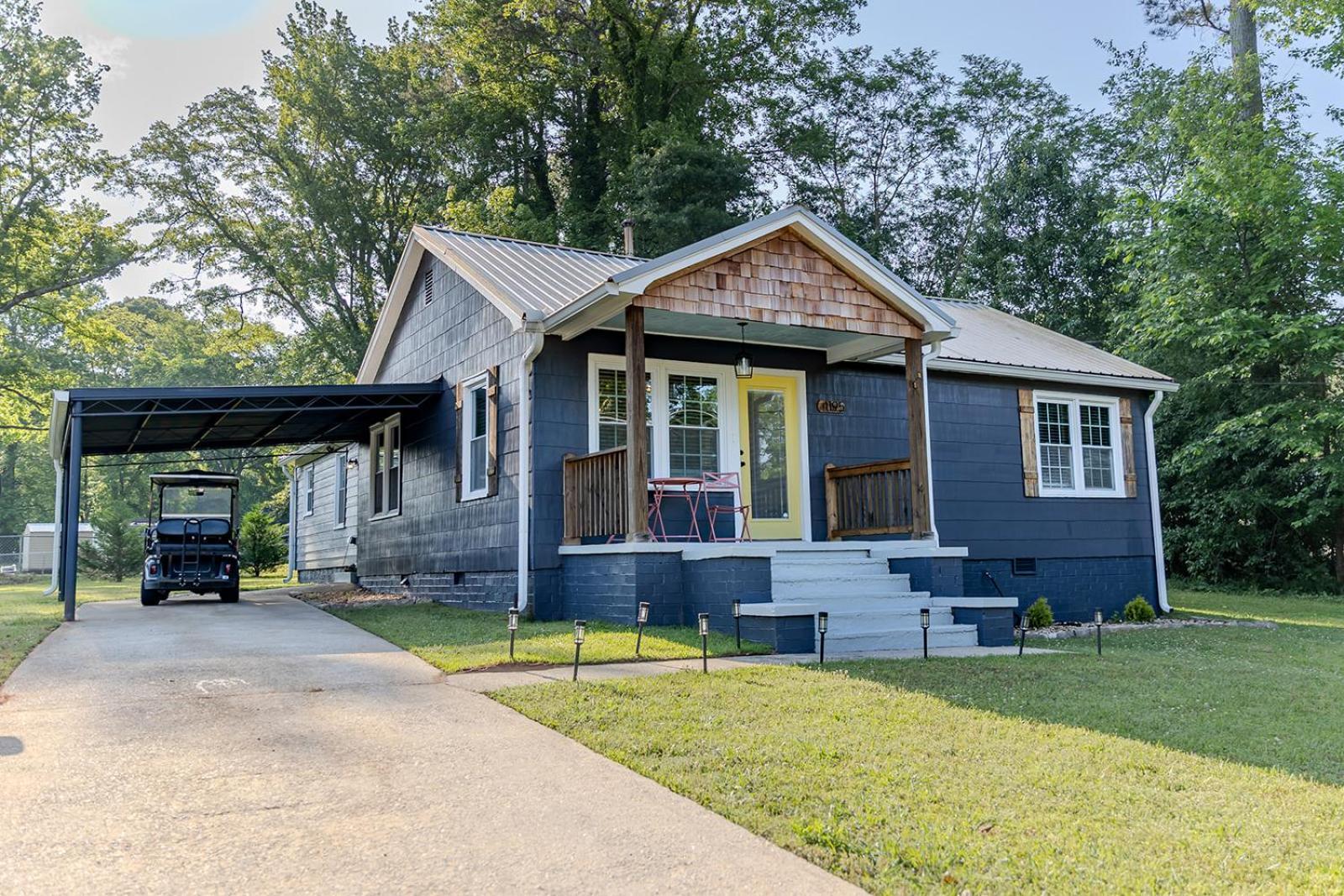 Blue Bungalow W/ Free Golf Cart 1/2 Mi From Square Covington Luaran gambar