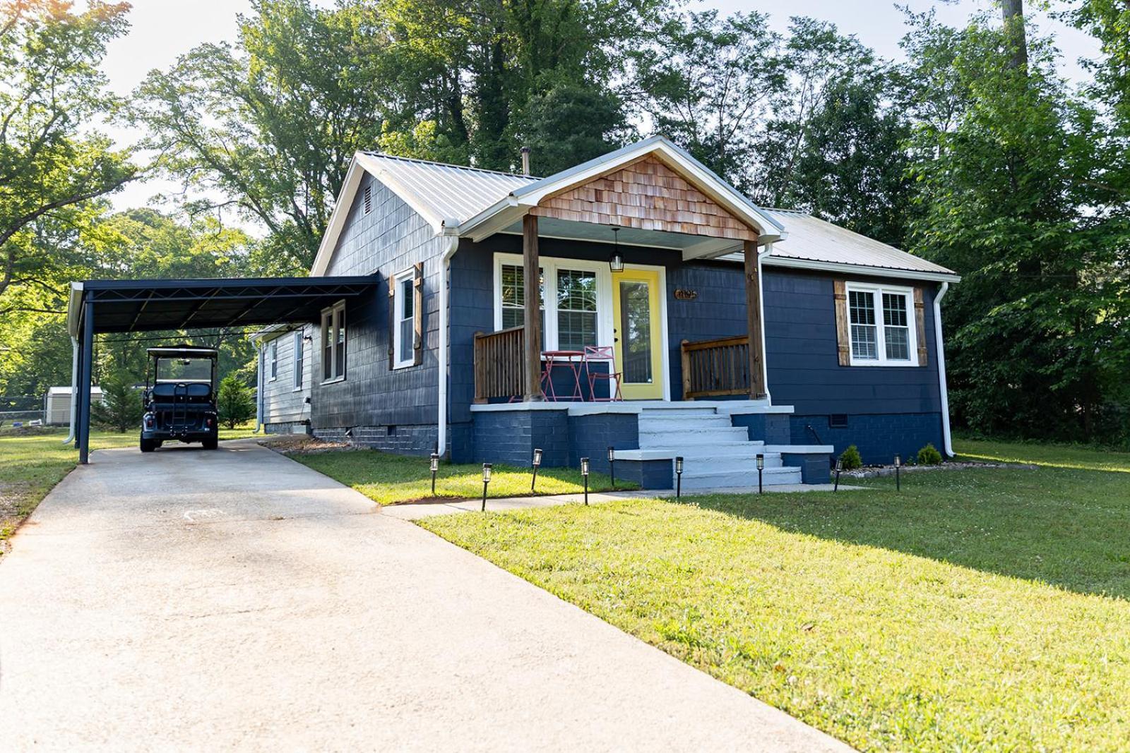 Blue Bungalow W/ Free Golf Cart 1/2 Mi From Square Covington Luaran gambar